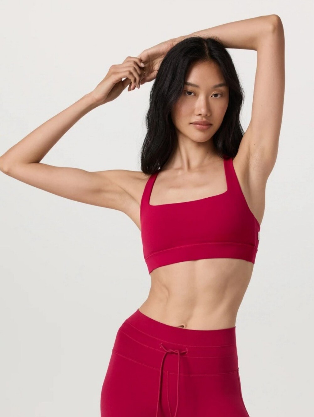 VUORI Daily Form Sports Bra Strawberry Red RARE S Small NWT